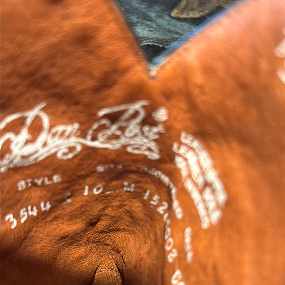 DAN POST Embroidered WESTERN Cowboy Boots!! - Picture 4 of 14